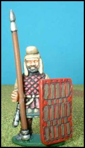 APT 11 - Sparrabarra infantry in quilted cuirass